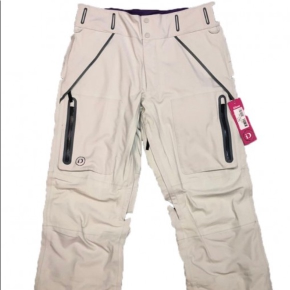 Burton snow pants  IDIOM ICE WHITE size M - Picture 6 of 6